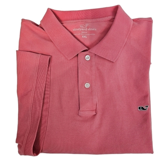 Vineyard Vines Pink Polo Shirt - Picture 8 of 8